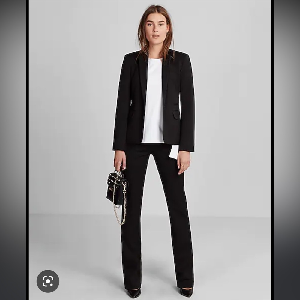 Brand new with tags Express blazer & barely bootcut columnist pants set